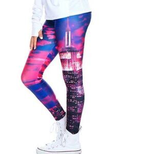 Zara Terez GIRLS Empire State Leggings - Kids Girls size XL - NEW
